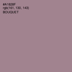 #A1828F - Bouquet Color Image