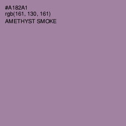 #A182A1 - Amethyst Smoke Color Image