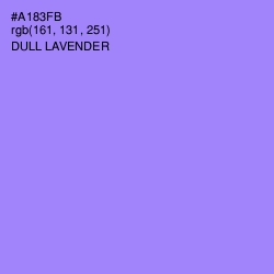 #A183FB - Dull Lavender Color Image