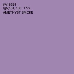 #A185B1 - Amethyst Smoke Color Image