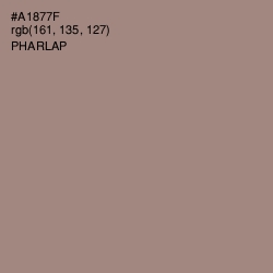 #A1877F - Pharlap Color Image