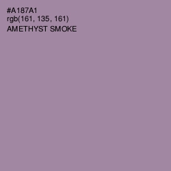 #A187A1 - Amethyst Smoke Color Image