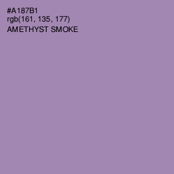 #A187B1 - Amethyst Smoke Color Image