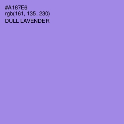 #A187E6 - Dull Lavender Color Image