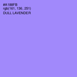 #A188FB - Dull Lavender Color Image