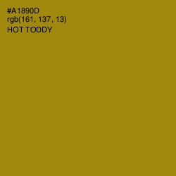 #A1890D - Hot Toddy Color Image