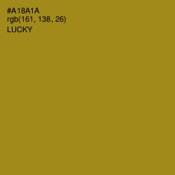 #A18A1A - Lucky Color Image