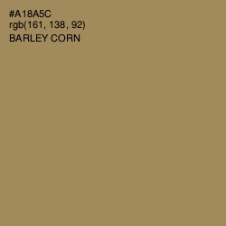 #A18A5C - Barley Corn Color Image