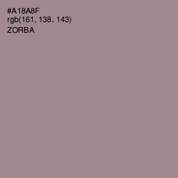 #A18A8F - Zorba Color Image