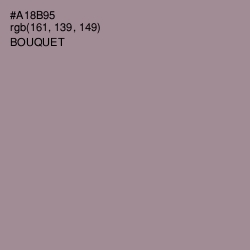 #A18B95 - Bouquet Color Image
