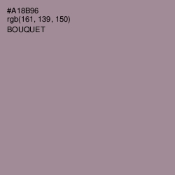 #A18B96 - Bouquet Color Image