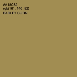 #A18C52 - Barley Corn Color Image