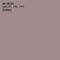 #A18C8D - Zorba Color Image