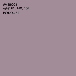 #A18C98 - Bouquet Color Image