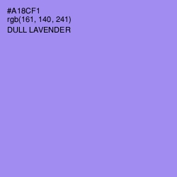 #A18CF1 - Dull Lavender Color Image