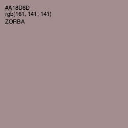 #A18D8D - Zorba Color Image