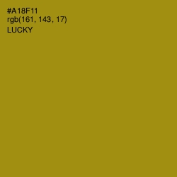 #A18F11 - Lucky Color Image