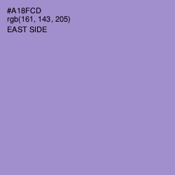 #A18FCD - East Side Color Image