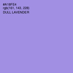 #A18FE4 - Dull Lavender Color Image