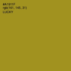 #A1911F - Lucky Color Image