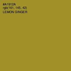 #A1912A - Lemon Ginger Color Image