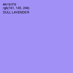 #A191F6 - Dull Lavender Color Image