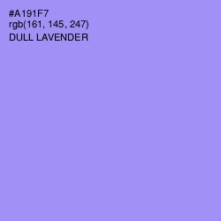 #A191F7 - Dull Lavender Color Image