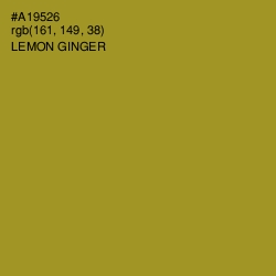 #A19526 - Lemon Ginger Color Image