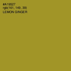 #A19527 - Lemon Ginger Color Image