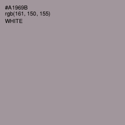 #A1969B - Dusty Gray Color Image