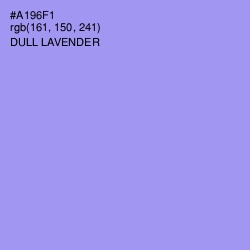 #A196F1 - Dull Lavender Color Image