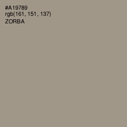 #A19789 - Zorba Color Image