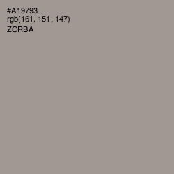 #A19793 - Zorba Color Image