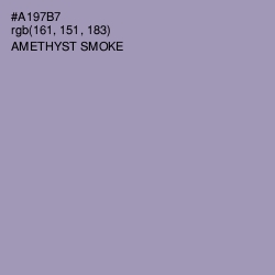 #A197B7 - Amethyst Smoke Color Image