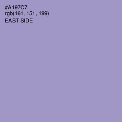 #A197C7 - East Side Color Image