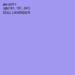 #A197F1 - Dull Lavender Color Image