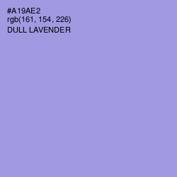 #A19AE2 - Dull Lavender Color Image
