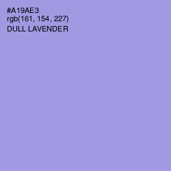 #A19AE3 - Dull Lavender Color Image