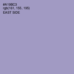 #A19BC3 - East Side Color Image