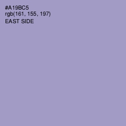 #A19BC5 - East Side Color Image