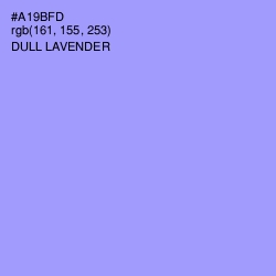 #A19BFD - Dull Lavender Color Image