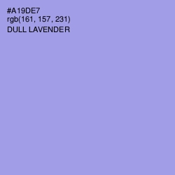 #A19DE7 - Dull Lavender Color Image