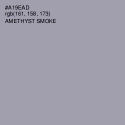 #A19EAD - Amethyst Smoke Color Image