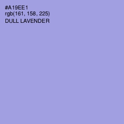 #A19EE1 - Dull Lavender Color Image