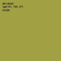 #A1A043 - Husk Color Image
