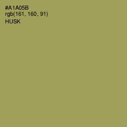 #A1A05B - Husk Color Image