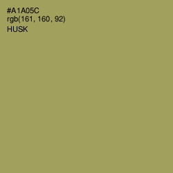 #A1A05C - Husk Color Image