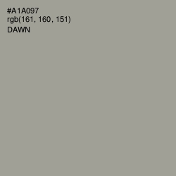 #A1A097 - Dawn Color Image