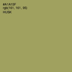 #A1A15F - Husk Color Image