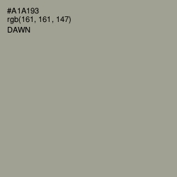#A1A193 - Dawn Color Image